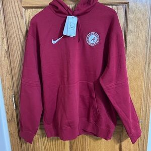 Nike Alabama Men's Crimson Logo Crewneck Sweatshirt
